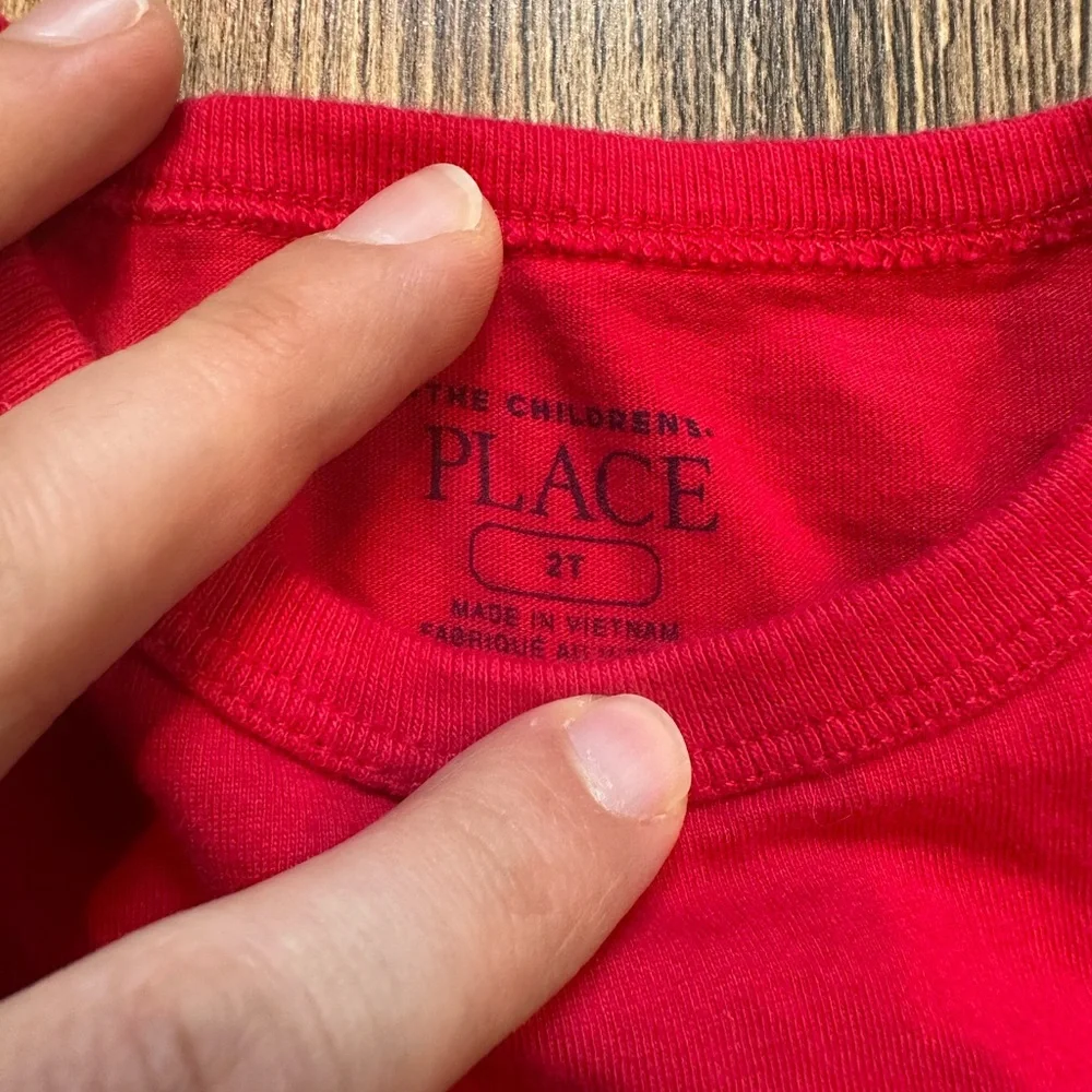 The Children's Place Red Birthday T-Shirt